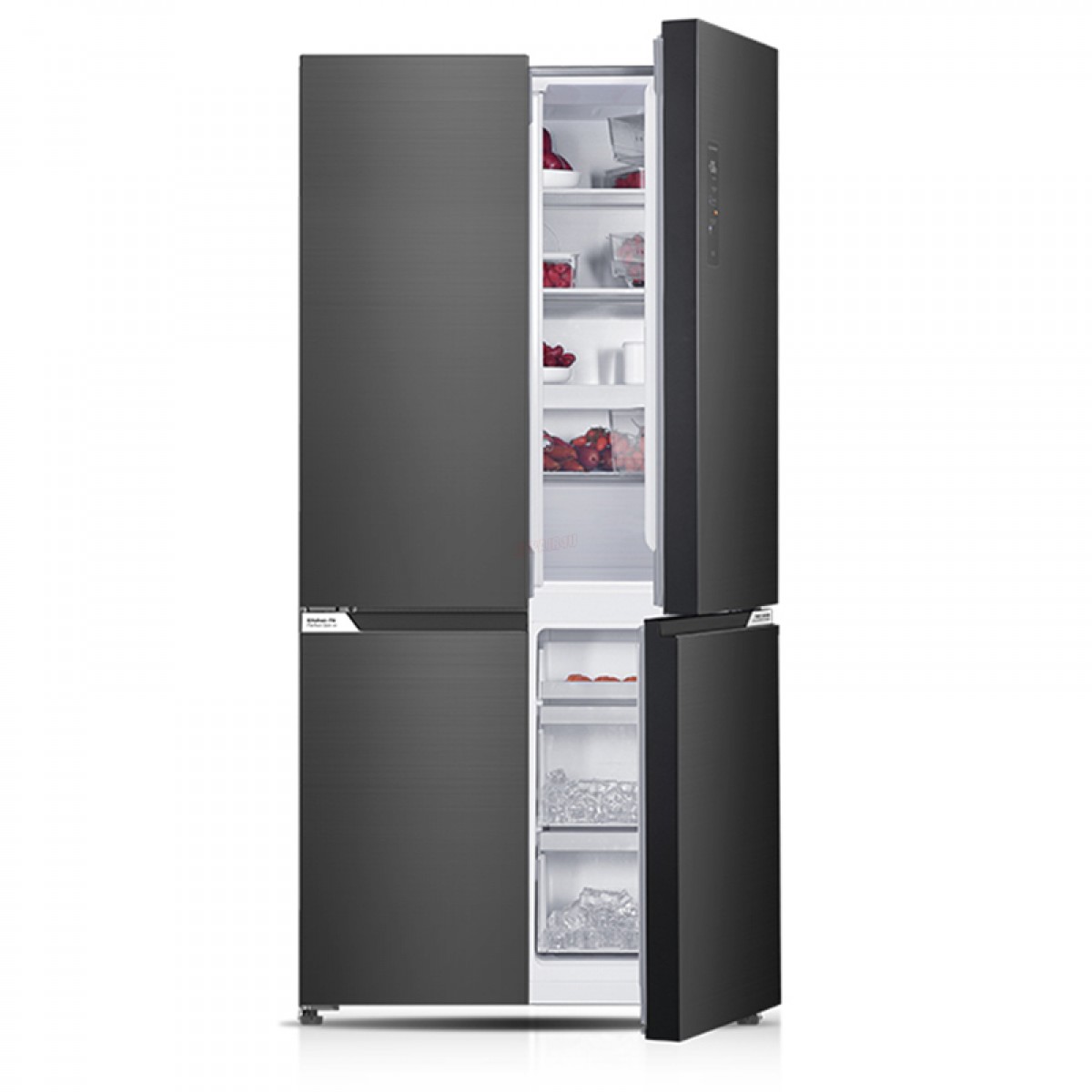 Ψυγείο Ντουλάπα No Frost Davoline  D4SS 503 SL 503lt Inox Οικιακές Συσκευές