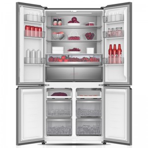 Ψυγείο Ντουλάπα No Frost Davoline  D4SS 503 SL 503lt Inox Οικιακές Συσκευές
