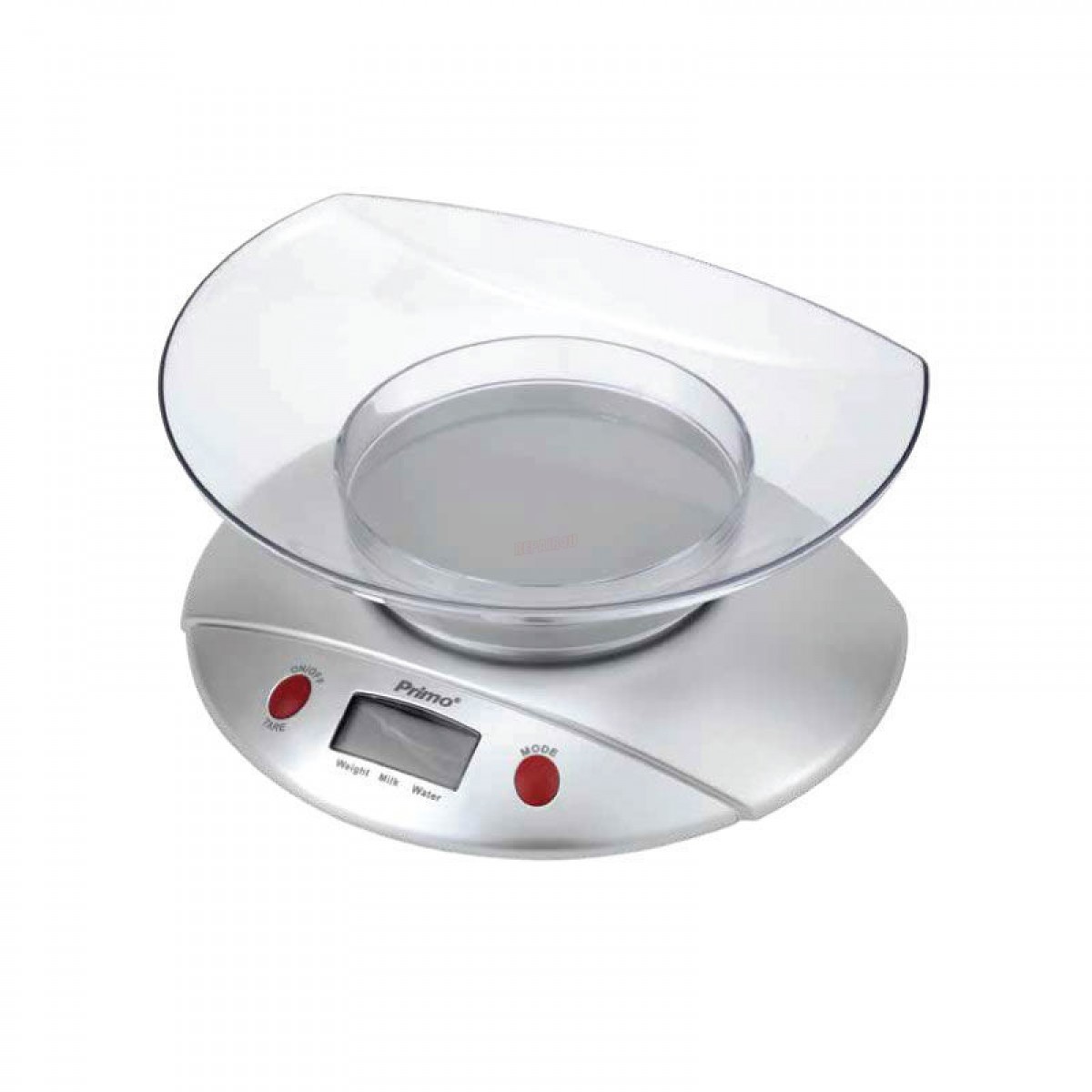 Ζυγαριά Κουζίνας PRKS-40379 Primo με Μπωλ 0.7L 5kg Ασημί Μικροσυσκευές