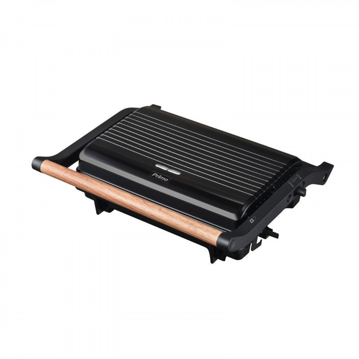 Τοστιέρα Panini PRPT-40492 Primo Αντικολλητικές Πλάκες 1000W Wooden-Μαύρη Μικροσυσκευές
