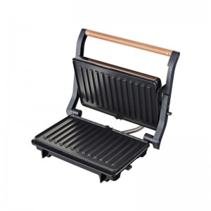 Τοστιέρα Panini PRPT-40492 Primo Αντικολλητικές Πλάκες 1000W Wooden-Μαύρη Μικροσυσκευές