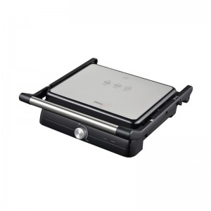 Τοστιέρα Panini PRPG-40494 Primo Κεραμικές Πλάκες "Marble" 2000W Μαύρη-Inox Μικροσυσκευές