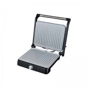 Τοστιέρα Panini PRPG-40494 Primo Κεραμικές Πλάκες "Marble" 2000W Μαύρη-Inox Μικροσυσκευές