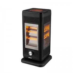 Θερμάστρα Χαλαζία PRQH-81118 Primo 2000W Μαύρη Μικροσυσκευές