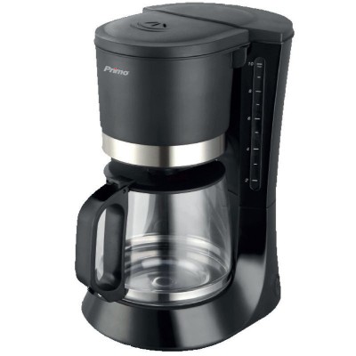 Καφετιέρα Φίλτρου PRCM-40213 Primo Eco 1.2L 10φλ Μαύρη-Inox