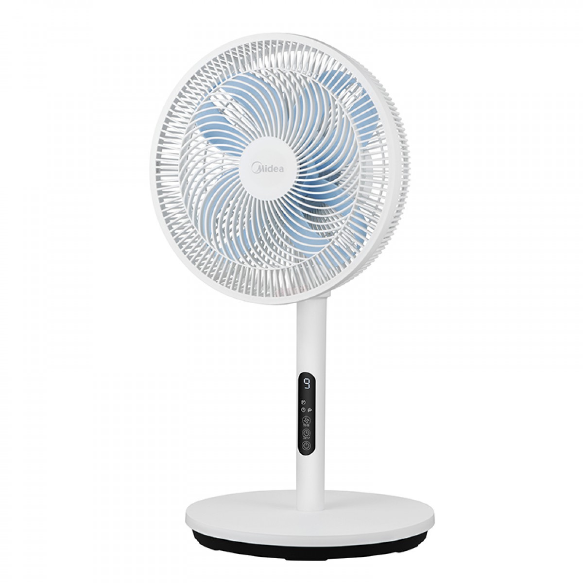 Ανεμιστήρας Ορθοστάτης 30cm Midea MFS302RDDW 30W με Τηλεχειριστήριο Λευκός  Μικροσυσκευές
