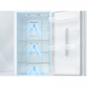 Ψυγείο Δίπορτο Midea MDRT489MTE02E 338Lt Inox     Οικιακές Συσκευές