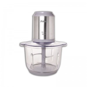 Πολυκόπτης Primo PRFC-40486 με Γυάλινο Μπωλ 2lt 500W Inox - Γκρι  Μικροσυσκευές