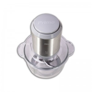 Πολυκόπτης Primo PRFC-40486 με Γυάλινο Μπωλ 2lt 500W Inox - Γκρι  Μικροσυσκευές