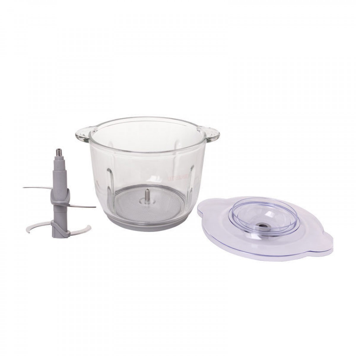 Πολυκόπτης Primo PRFC-40486 με Γυάλινο Μπωλ 2lt 500W Inox - Γκρι  Μικροσυσκευές