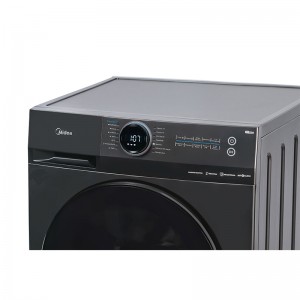 Πλυντήριο Ρούχων Midea MF200W90WB/T GR 9kg Titanium Μεταλλικό           Οικιακές Συσκευές