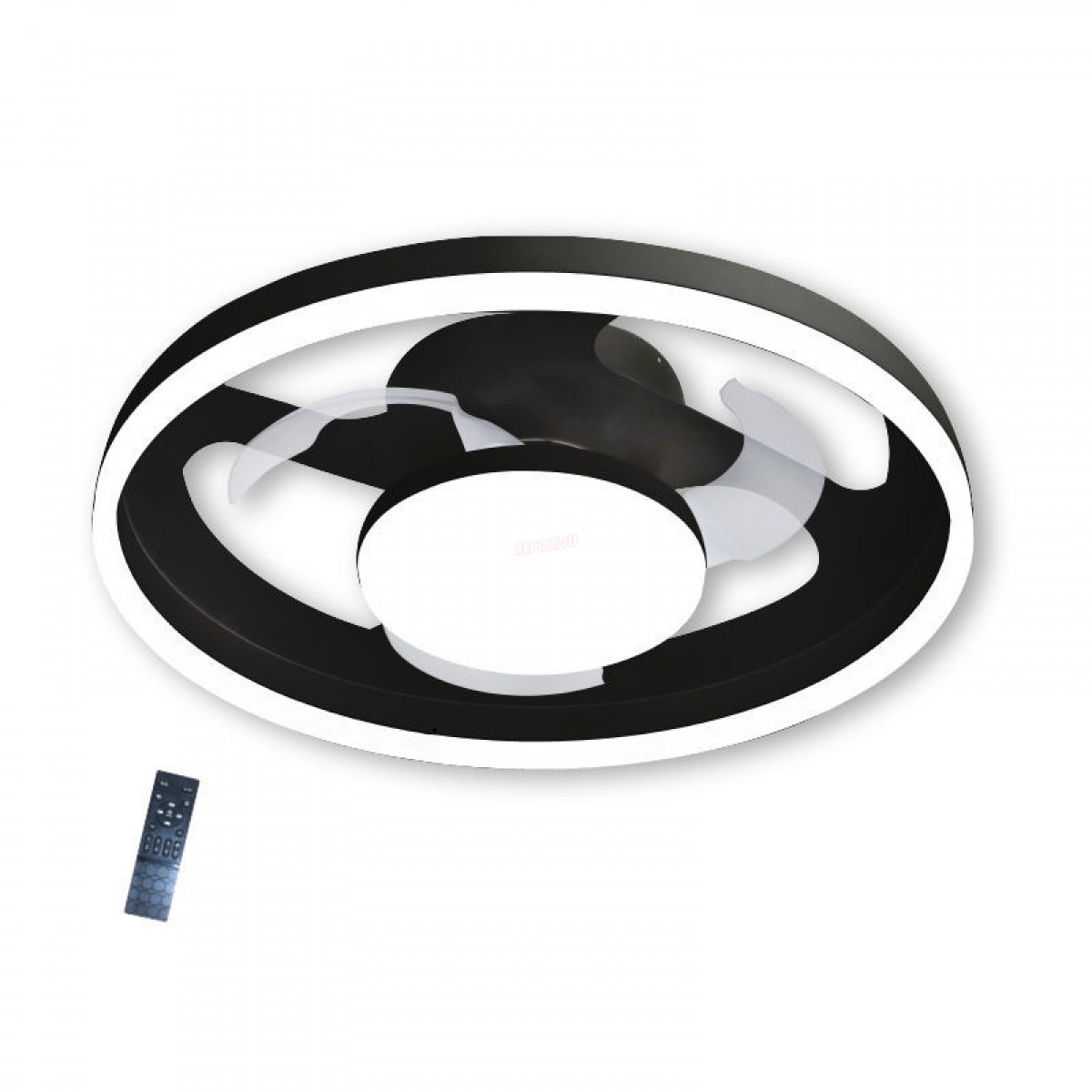 Ανεμιστήρας Οροφής PRCF-80725 Primo 20'' 50cm με Τηλεχειριστήριο 1 Φως LED 3 Φτερά Μαύρος Μικροσυσκευές