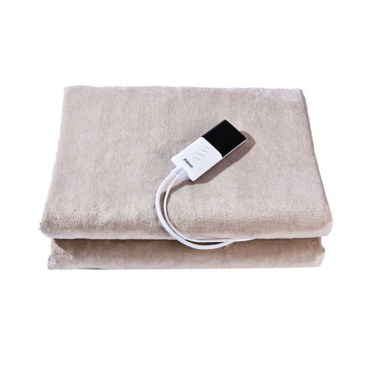 Ηλεκτρική Κουβέρτα Primo PROB-81085 Primo 160x130cm Flannel Fleece Μπεζ Μικροσυσκευές
