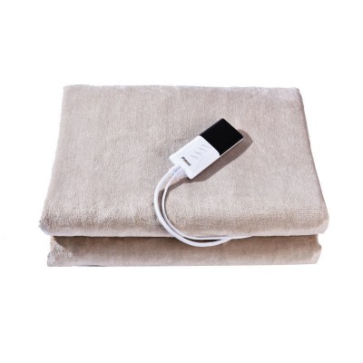 Ηλεκτρική Κουβέρτα Primo PROB-81085 Primo 160x130cm Flannel Fleece Μπεζ