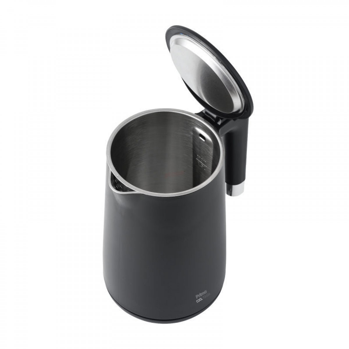 Βραστήρας Primo PRCK-40428 1.5lt 2200W Ανοξείδωτος Cool touch Μαύρος Μικροσυσκευές