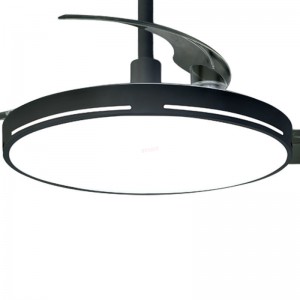 Ανεμιστήρας Οροφής PRCF-80681 Primo 42'' 106cm DC με Τηλεχειριστήριο 1 Φως LED Μαύρος με 3 Φτερά Μικροσυσκευές