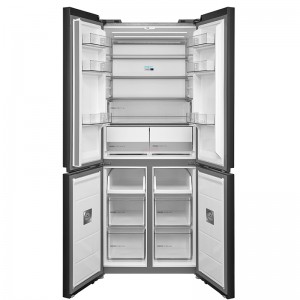 Ψυγείο Ντουλάπα Midea MDRM587BIE70 426lt Ανθρακί  Οικιακές Συσκευές