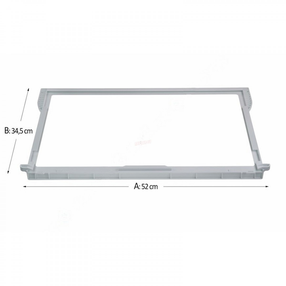 Πλαίσιο Ραφιού Συντήρησης Ψυγείου Aeg - Zanussi - ELectrolux 2054227018 Original   