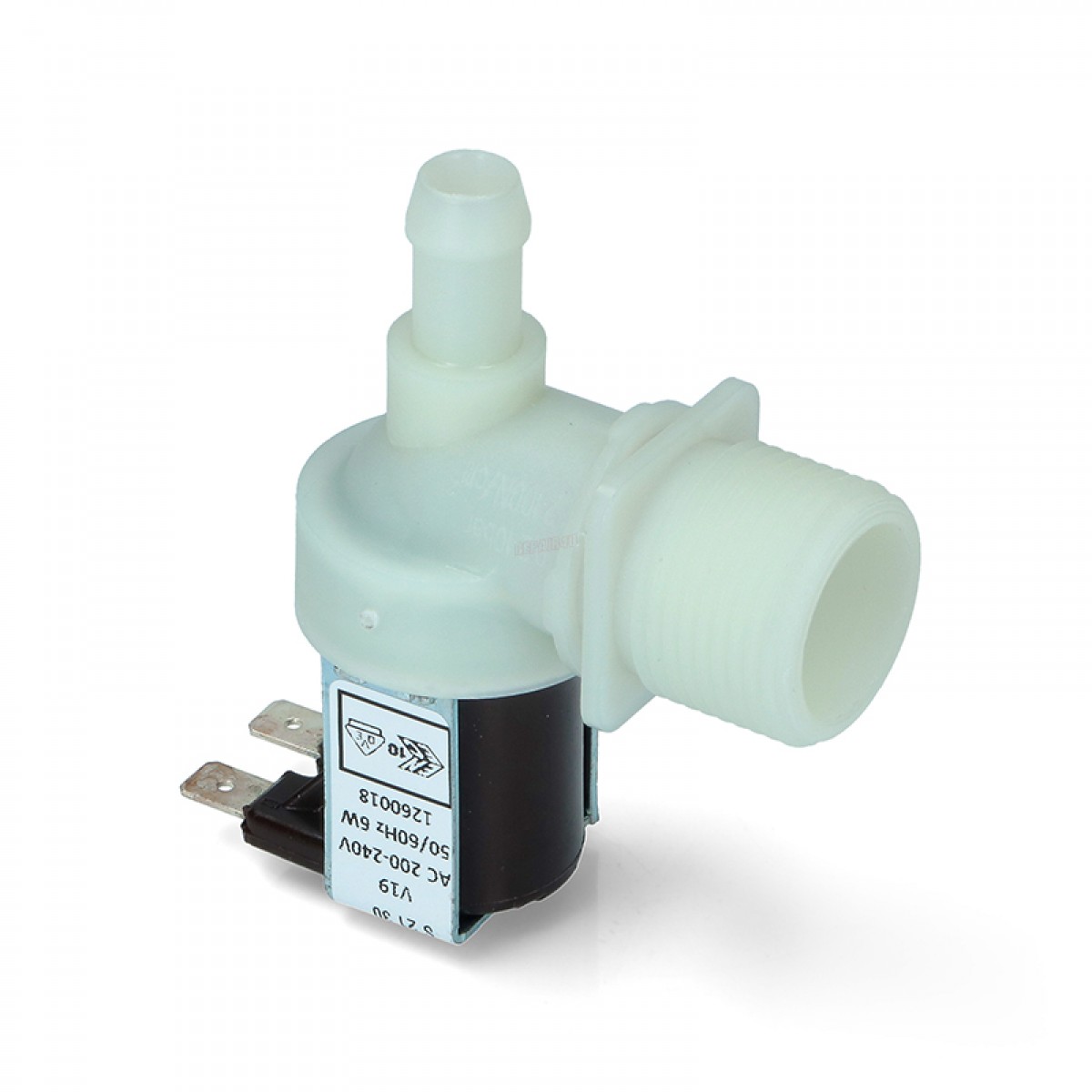 Βαλβίδα Πλυντηρίου Haier Μονή 12mm Γωνία 012G5060020 Ανταλλακτικά