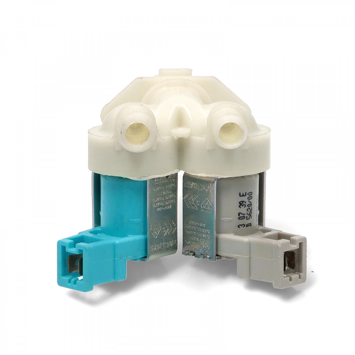 Βαλβίδα Πλυντηρίου Zanussi Διπλή 12-14mm Ευθεία 3793251004 Original Ανταλλακτικά
