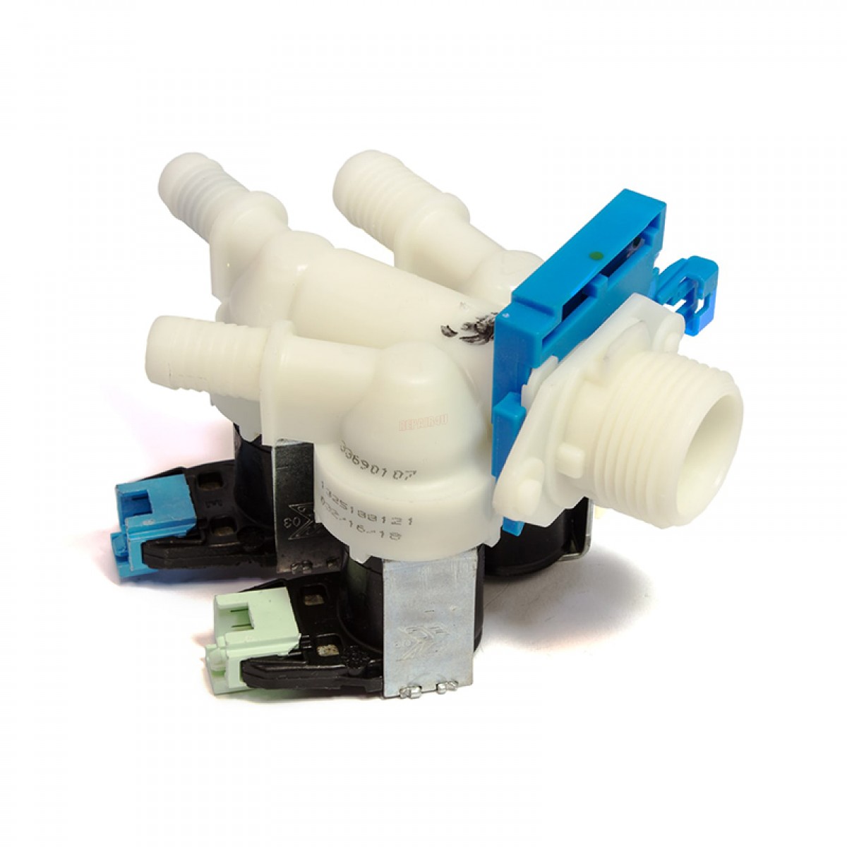 Βαλβίδα Πλυντηρίου Zanussi Τριπλή 13-11mm Ευθεία 4055017182 Ανταλλακτικά