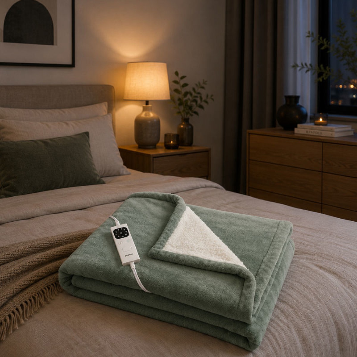 Ηλεκτρική Κουβέρτα PROB-81136 Primo 160x130cm Micro & Teddy Fleece Μικροσυσκευές