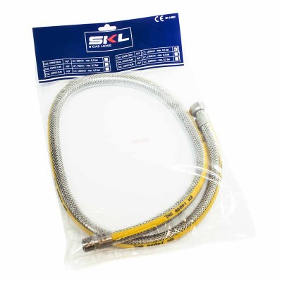 Σπιράλ Αερίου Εύκαμπτο 1/2″ 125cm Αρσενικό - Θηλυκό