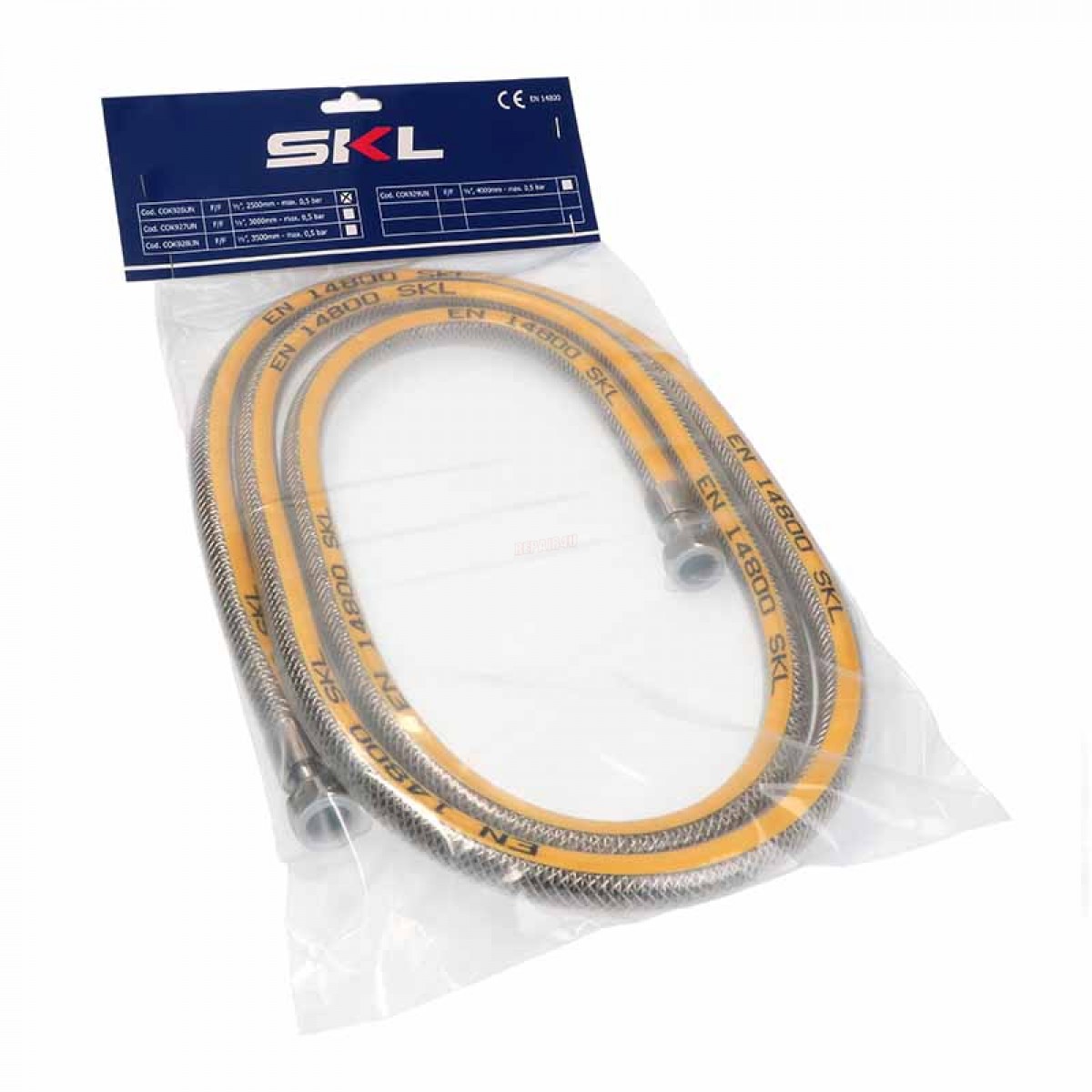 Σπιράλ Αερίου Εύκαμπτο 1/2″ 250cm Θηλυκό - Θηλυκό Ανταλλακτικά