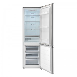 Ψυγειοκαταψύκτης Midea MDRB380FGE02A 270Lt Inox Οικιακές Συσκευές