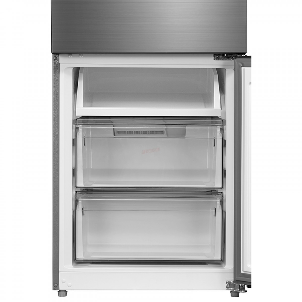 Ψυγειοκαταψύκτης Midea MDRB457FGE46 330Lt Inox Οικιακές Συσκευές