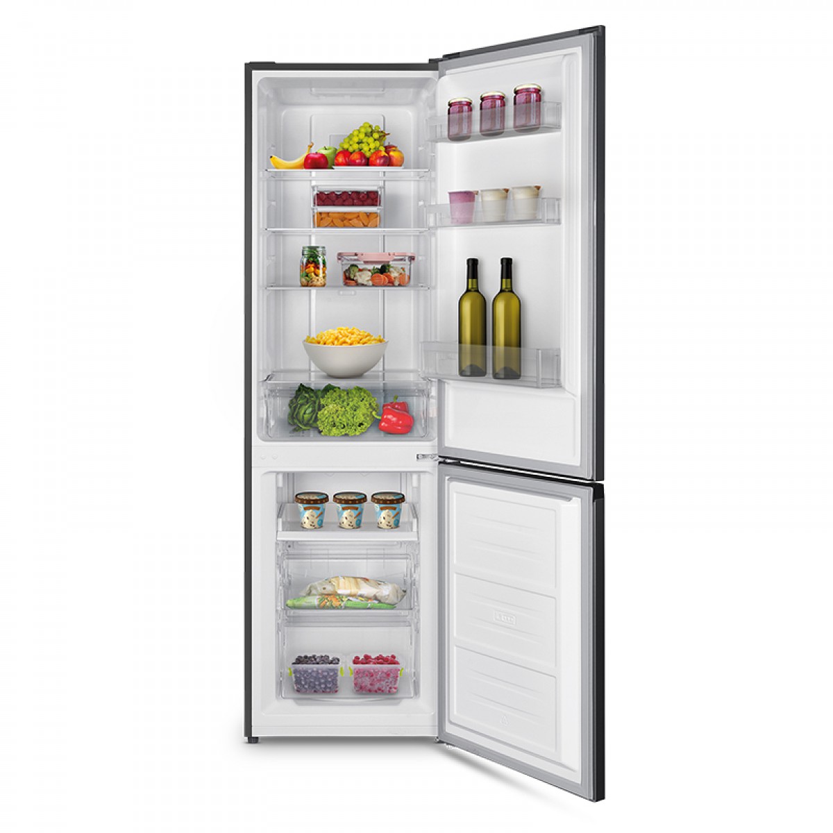 Ψυγειοκαταψύκτης No Frost Inventor PSC18155IN 253lt Inox Οικιακές Συσκευές