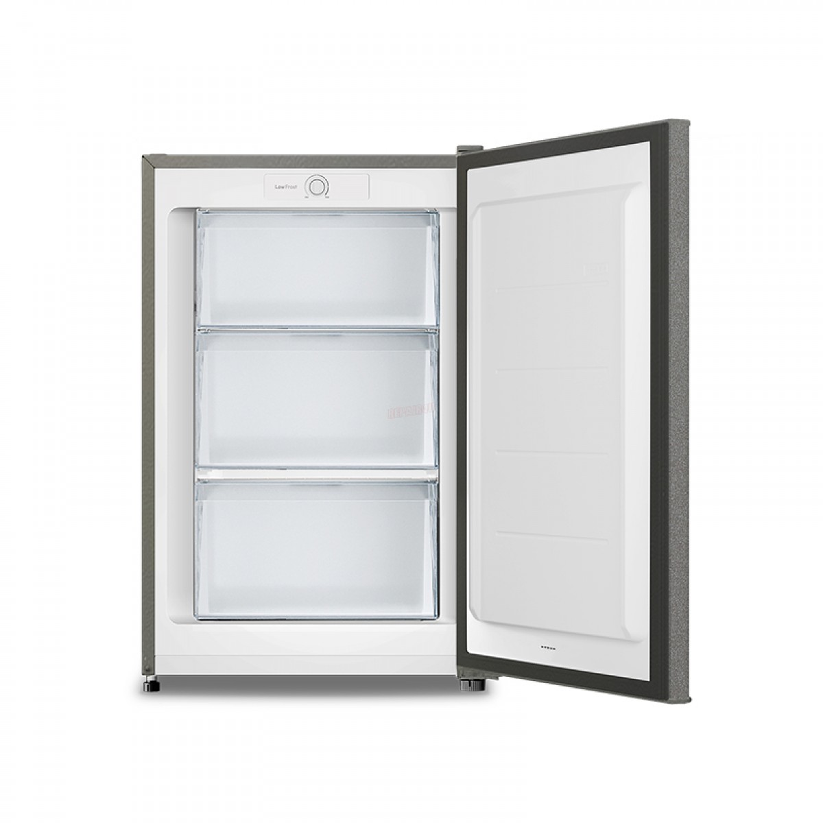Καταψύκτης Κάθετος Inventor KFH-90MLF 90lt Σκούρο Γκρι 
