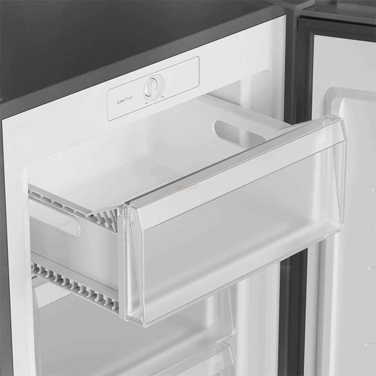 Καταψύκτης Κάθετος Inventor KFH-90MLF 90lt Σκούρο Γκρι 