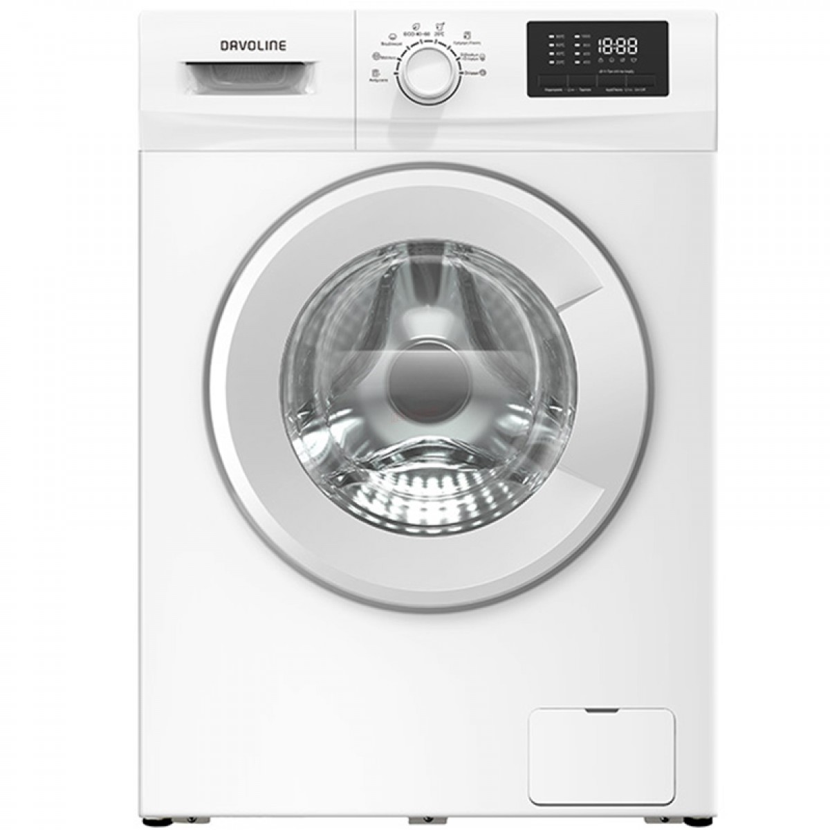 Πλυντήριο Ρούχων Davoline F06ED 6kg Λευκό  Οικιακές Συσκευές