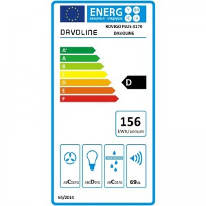 Απορροφητήρας Νησίδα Davoline Rovigo Plus 40cm Inox Οικιακές Συσκευές