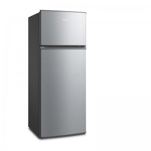 Ψυγείο Δίπορτο Στατικό Inventor DP1430SEL 204lt Ασημί 
