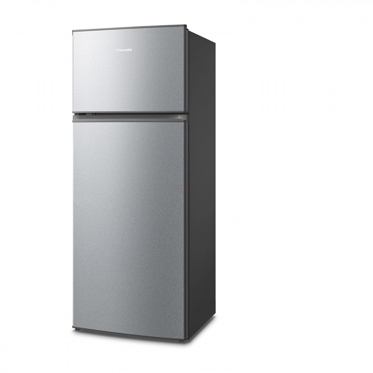 Ψυγείο Δίπορτο Στατικό Inventor DP1430SEL 204lt Ασημί 
