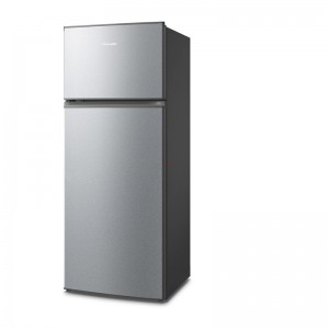 Ψυγείο Δίπορτο Στατικό Inventor DP1430SEL 204lt Ασημί 
