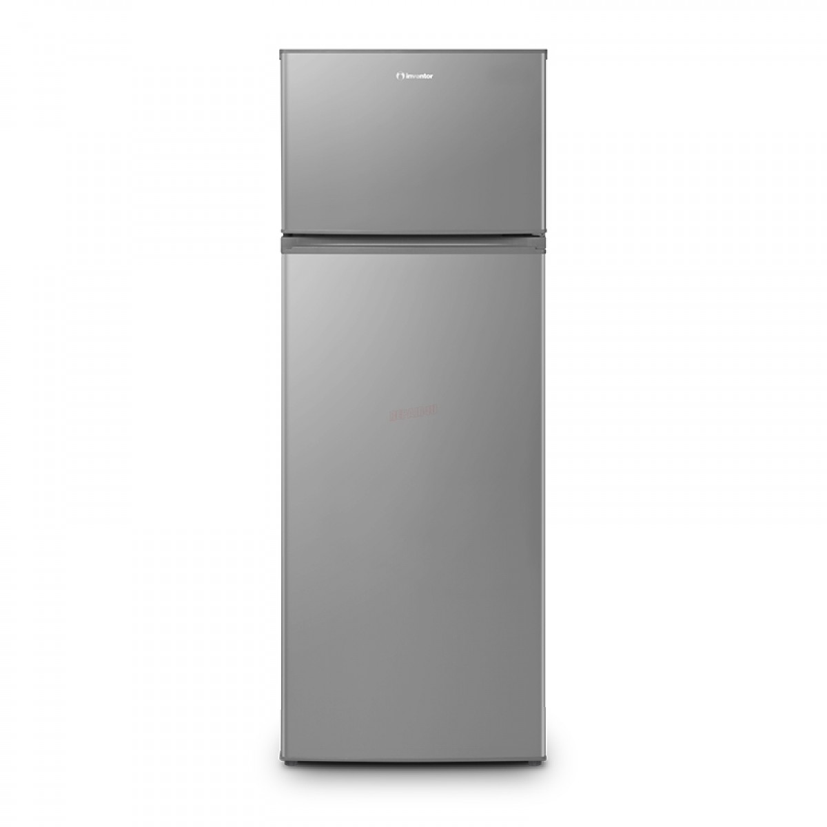 Ψυγείο Δίπορτο Στατικό Inventor DP1590SE 235lt Ασημί Οικιακές Συσκευές