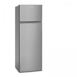 Ψυγείο Δίπορτο Στατικό Inventor DP1590SE 235lt Ασημί Οικιακές Συσκευές