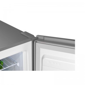 Ψυγείο Δίπορτο Στατικό Inventor DP1590SE 235lt Ασημί Οικιακές Συσκευές