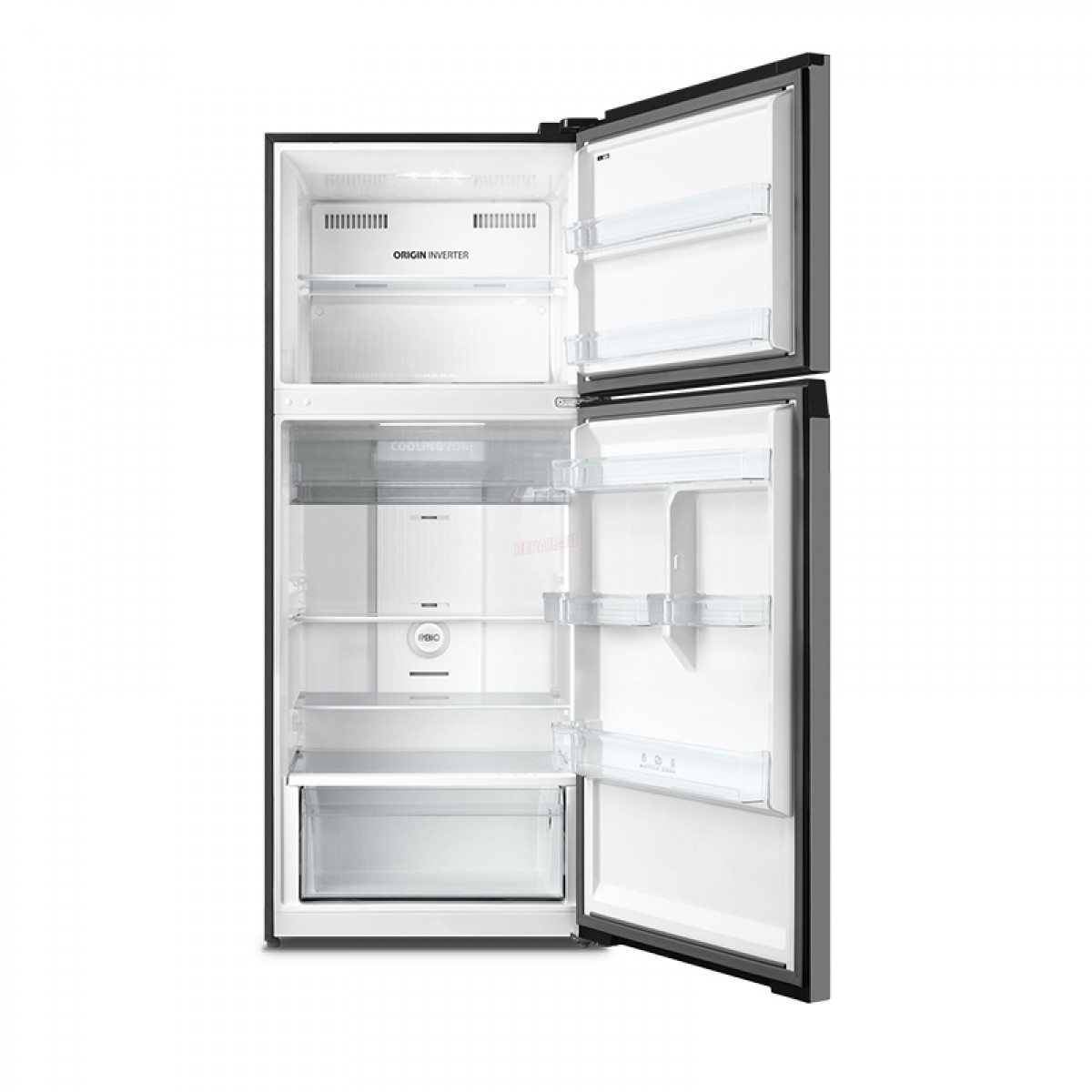 Ψυγείο Δίπορτο Total No Frost Inventor DP1770IN 413lt Inox 