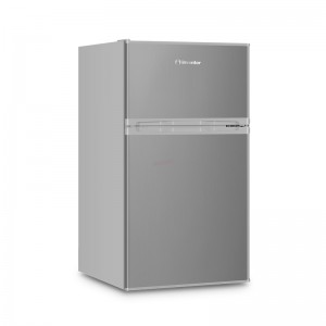Ψυγείο Δίπορτο Στατικό Inventor DPC852LS 85lt Ασημί Οικιακές Συσκευές