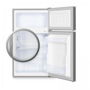 Ψυγείο Δίπορτο Στατικό Inventor DPC852LS 85lt Ασημί Οικιακές Συσκευές