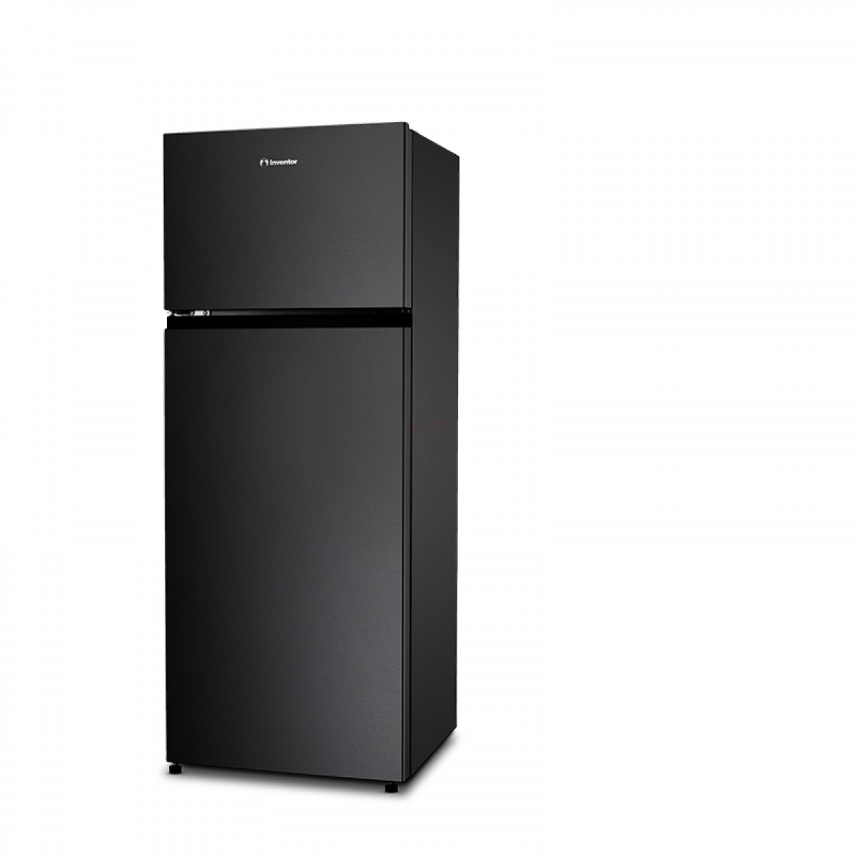 Ψυγείο Δίπορτο Στατικό Inventor DPB144B 206lt Μαύρο  