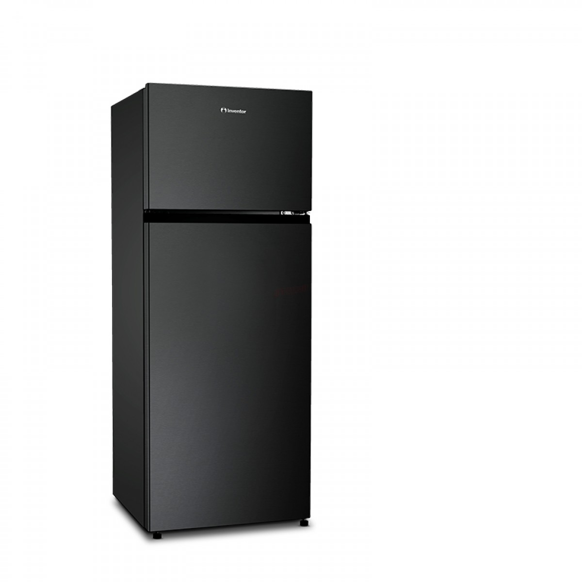 Ψυγείο Δίπορτο Στατικό Inventor DPB144B 206lt Μαύρο  