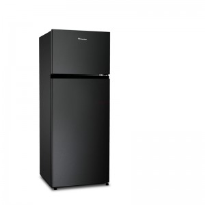 Ψυγείο Δίπορτο Στατικό Inventor DPB144B 206lt Μαύρο  