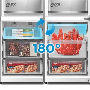 Ψυγειοκαταψύκτης Midea MDRB600MME46 443Lt Inox Οικιακές Συσκευές