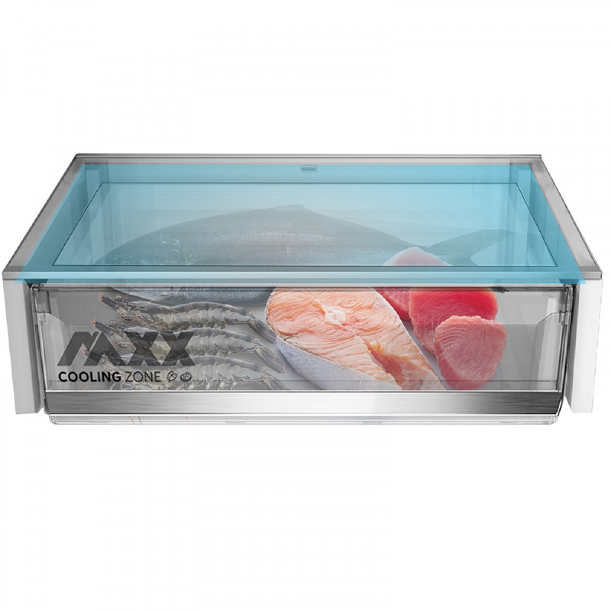 Ψυγειοκαταψύκτης Midea MDRB600MME46 443Lt Inox Οικιακές Συσκευές