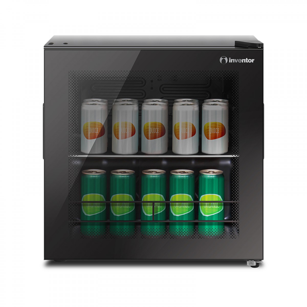 Ψυγείο Mini Bar Στατικό Inventor BC-44BE 44lt Μαύρο Οικιακές Συσκευές